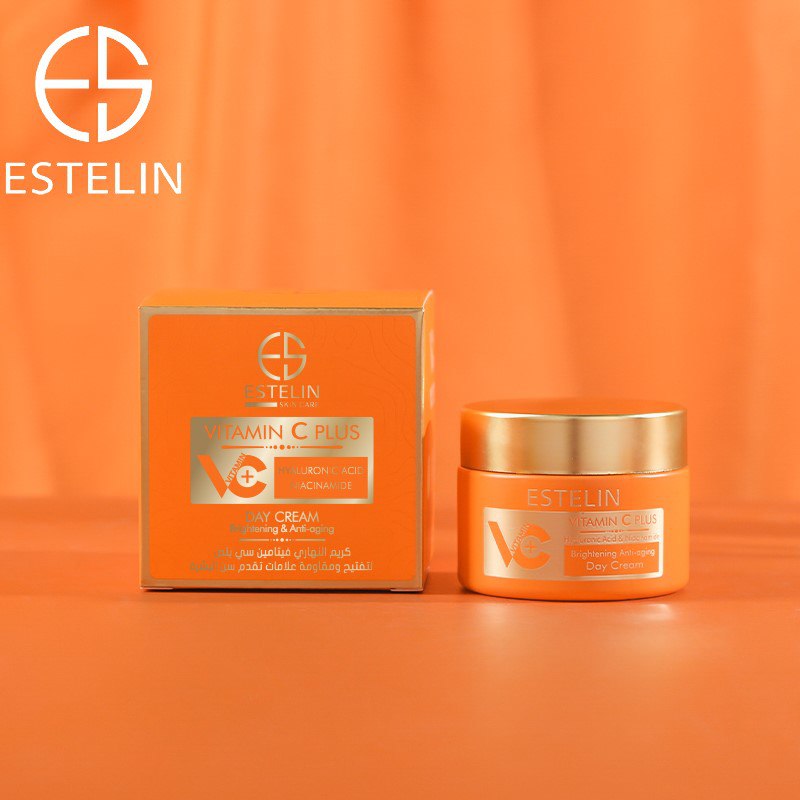 Estelin Vitamin C Plus Hyaluronic Acid Niacinamide Day Cream ES-0116