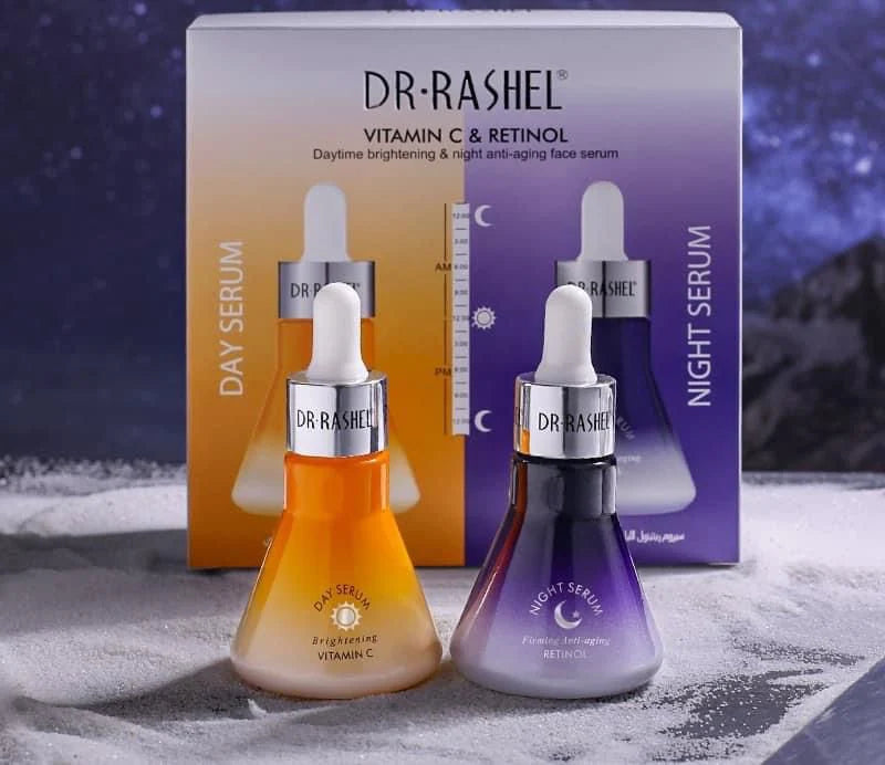 Dr.Rashel Brightening Anti Aging Day Serum And Night Serum DRL-1724