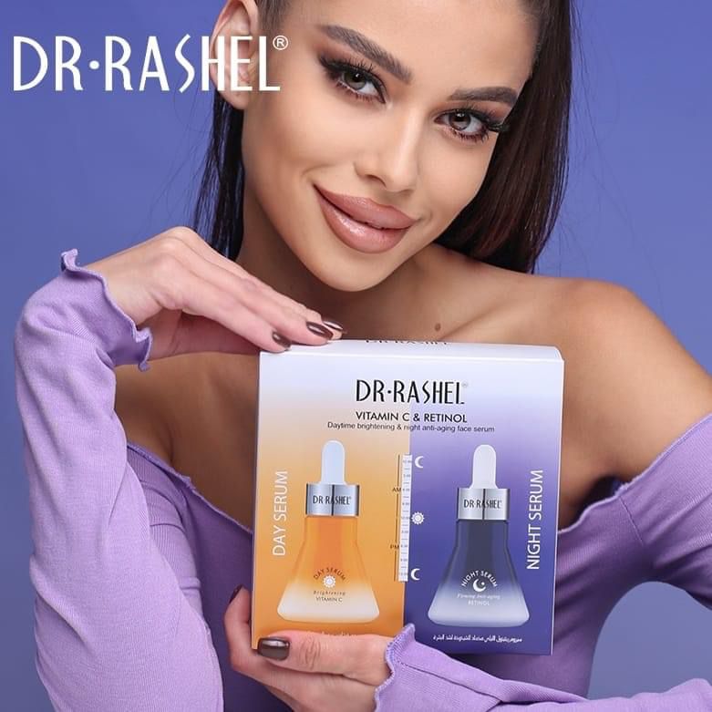 Dr.Rashel Brightening Anti Aging Day Serum And Night Serum DRL-1724