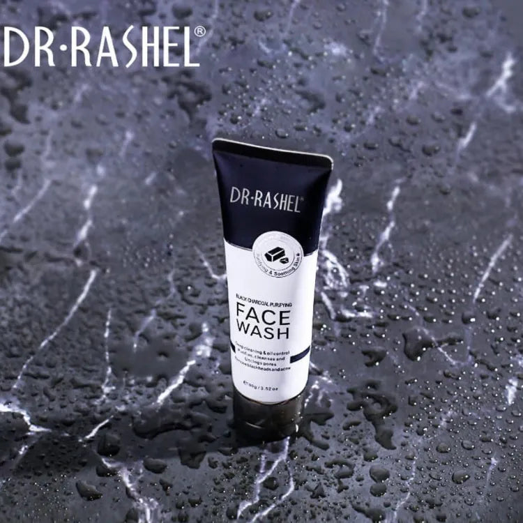 Dr.Rashel Black Charcoal Purifying Face Wash DRL-1726