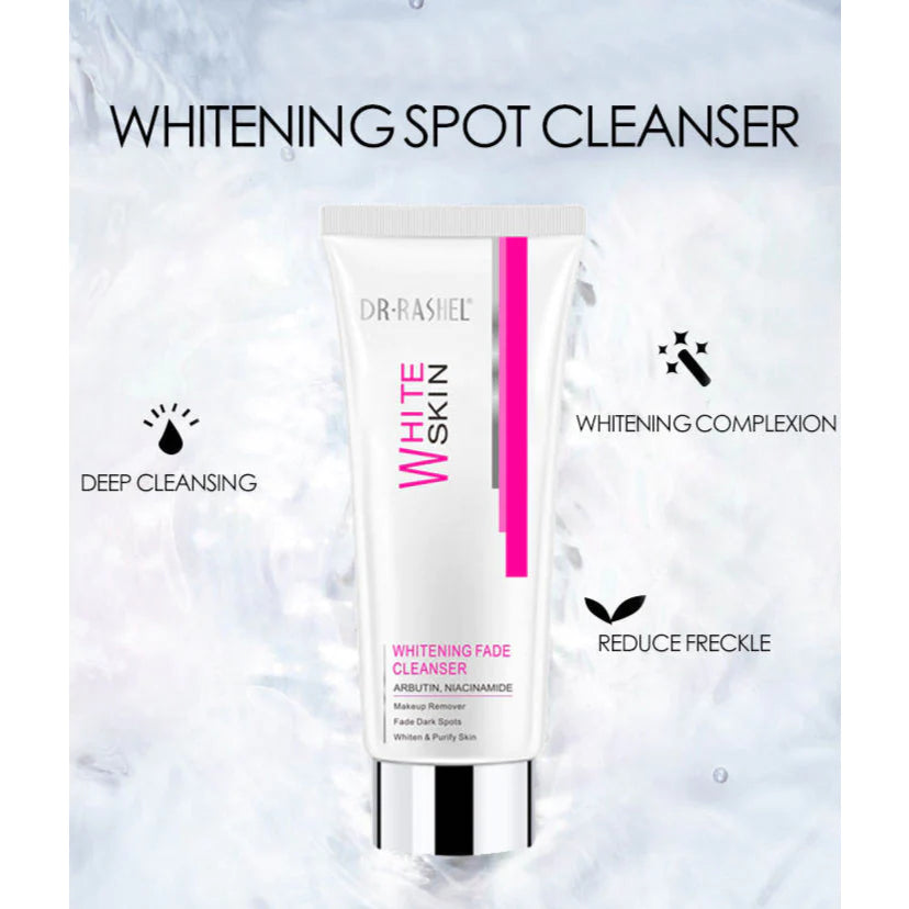 Dr.Rashel Skin Care White Skin Whitening Fade Spot 4 Piece Set With Bag DRL-1740