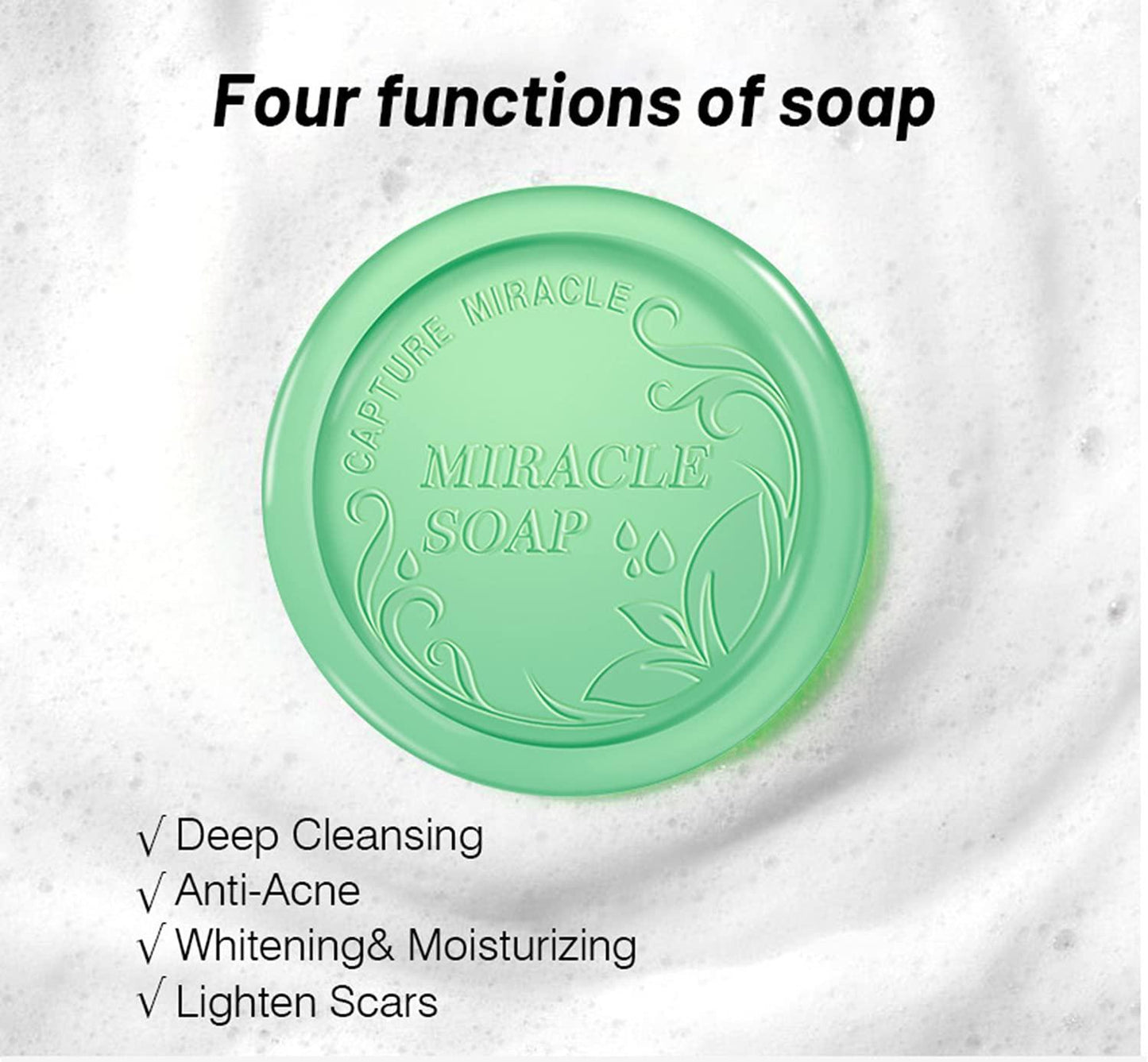100g Aloe Vera & Hyaluronic Acid Soap Pack Of 12 Units