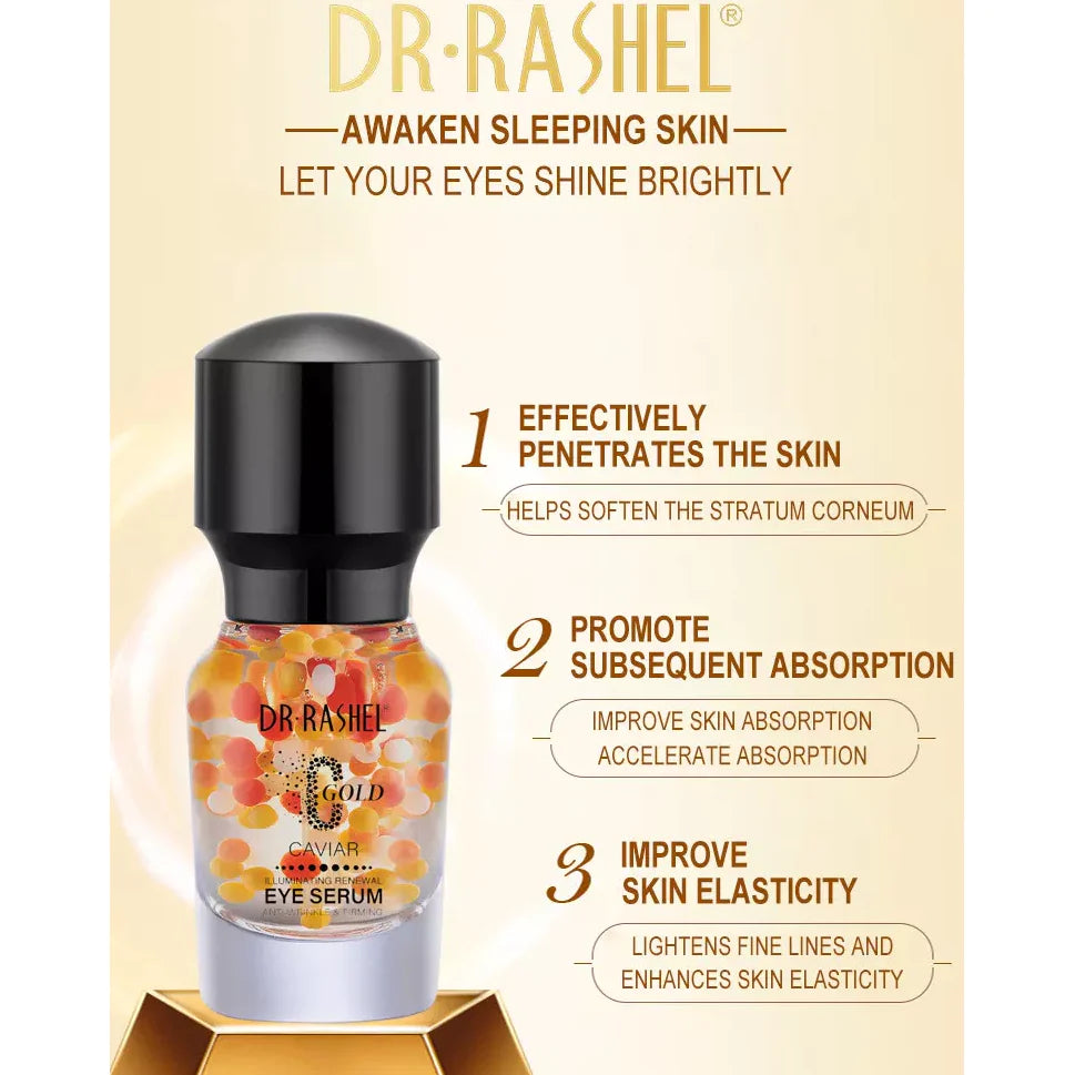 Dr.Rashel C Gold Caviar Illuminating Renewal Eye Serum DRL-1452