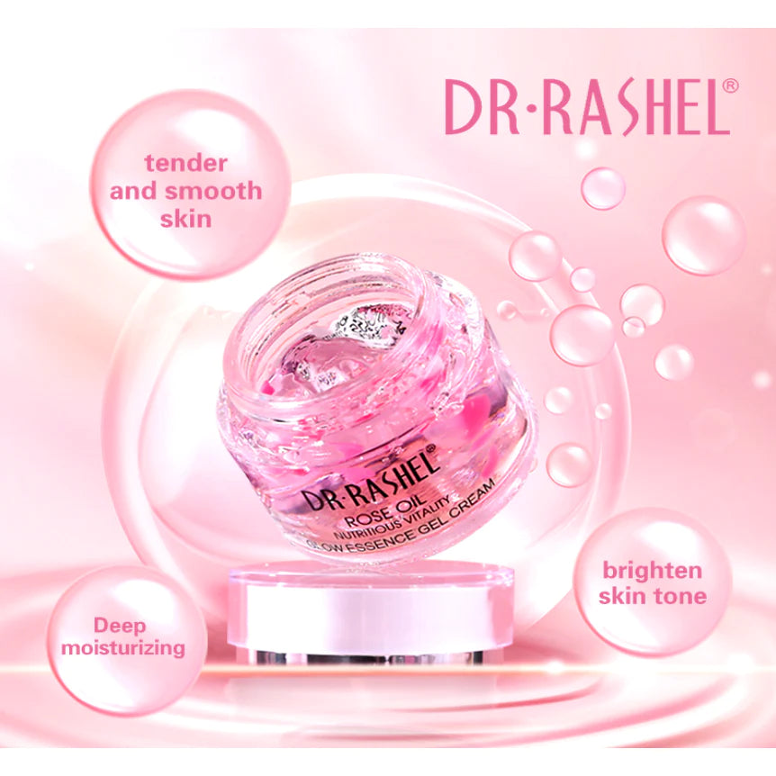Dr.Rashel Rose Oil Nutritious Vitality Glow Essence Gel Cream DRL-1455