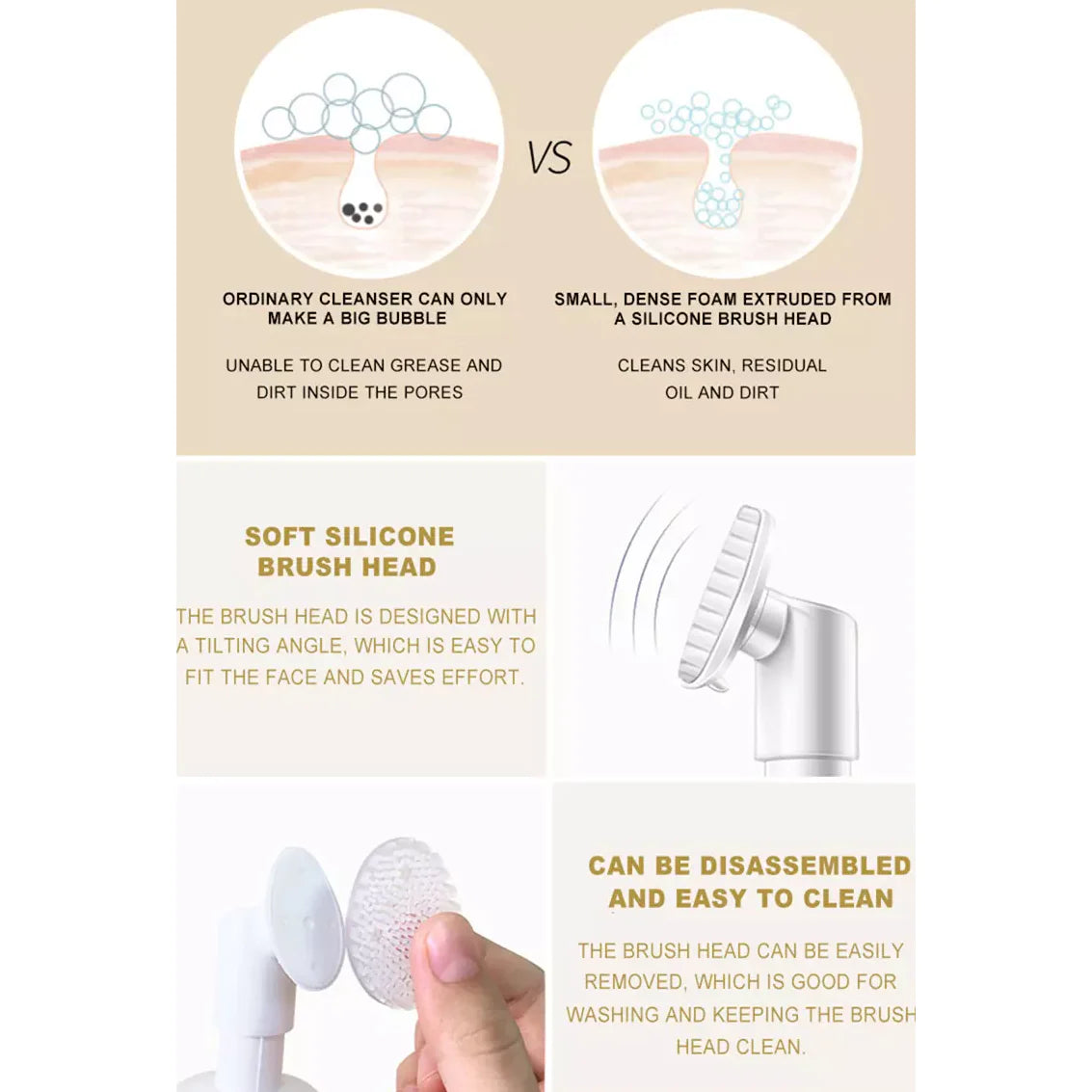 Dr.Rashel Collagen Essence Cleansing Mousse DRL-1498