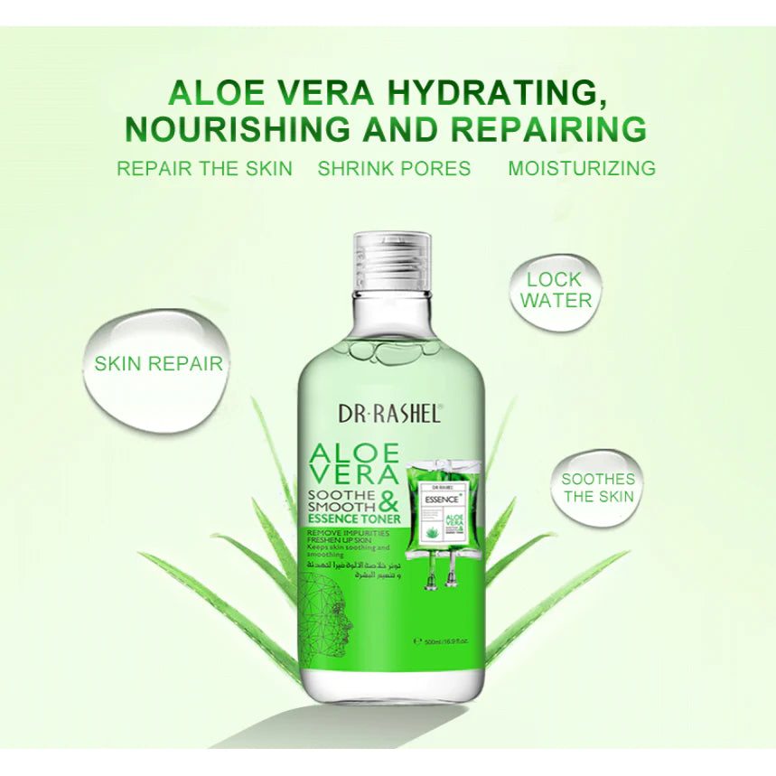 Dr.Rashel Aloe Vera Soothe Smooth & Essence Toner DRL-1502
