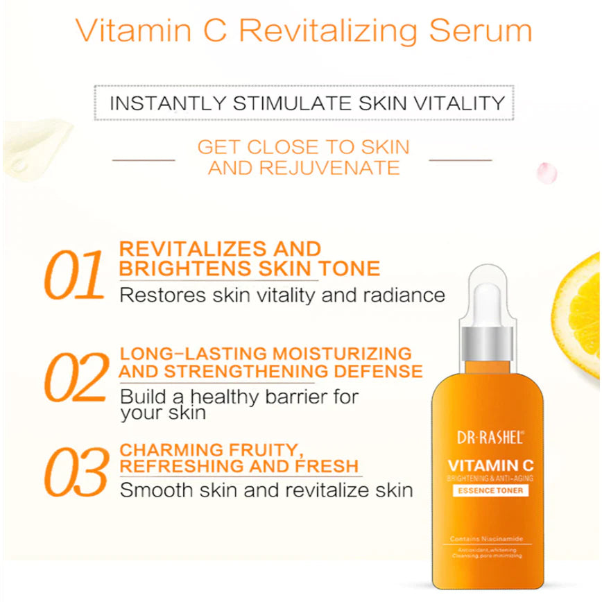 Dr.Rashel Vitamin C Brightening & Anti-Aging Essence Toner DRL-1512