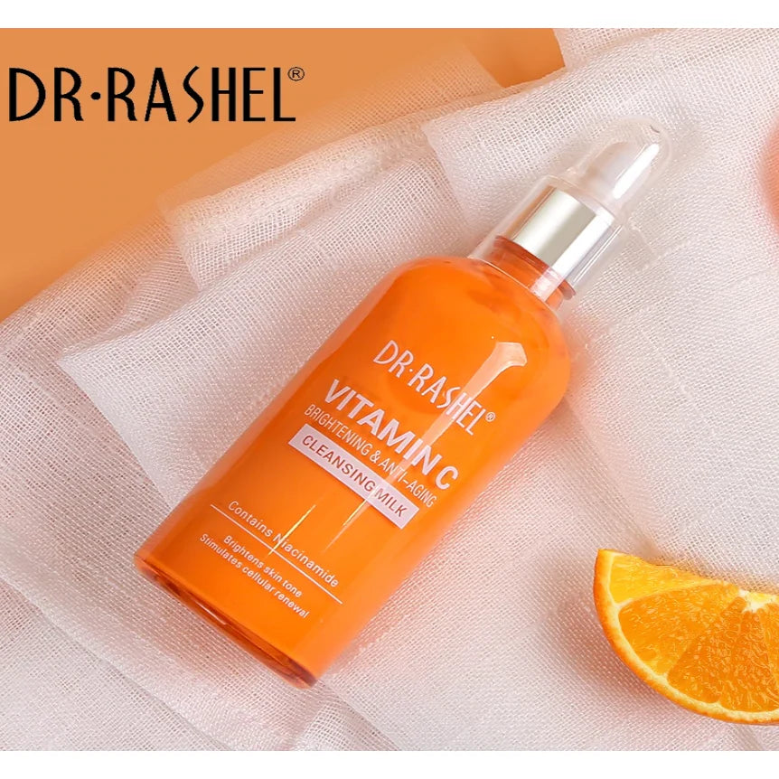 100ml Dr.Rashel Vitamin C Brightening & Anti-Aging Cleansing Milk Pack Of 6