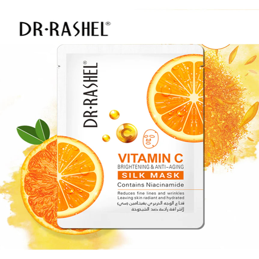 Dr.Rashel Vitamin C Brightening & Anti-Aging Silk Mask DRL-1515
