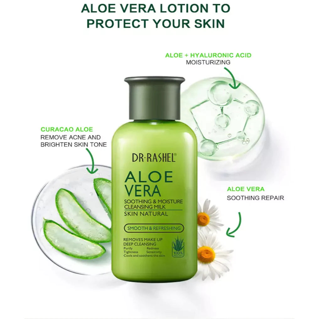 Dr.Rashel Aloe Vera Soothing & Moisture Cleansing Milk DRL-1537