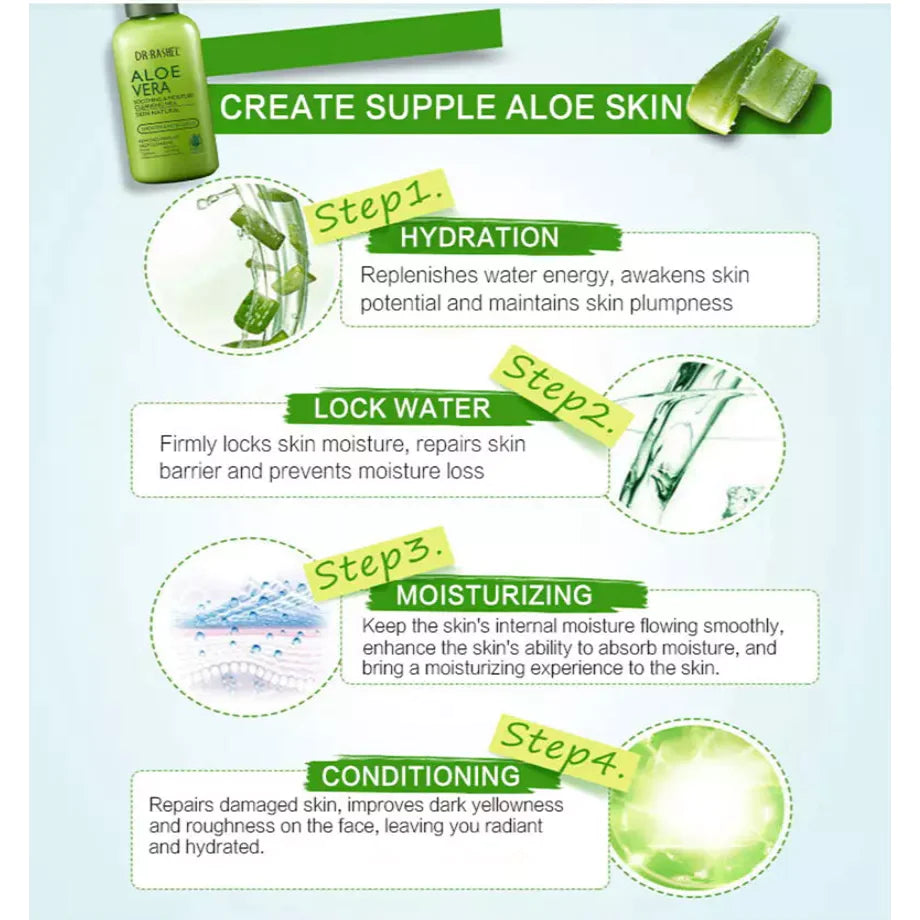 Dr.Rashel Aloe Vera Soothing & Moisture Cleansing Milk DRL-1537