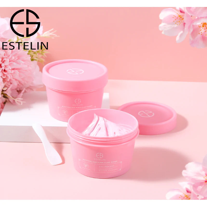 Estelin Australian Pink Clay Mask 4-In-1 Treatment ES-0023