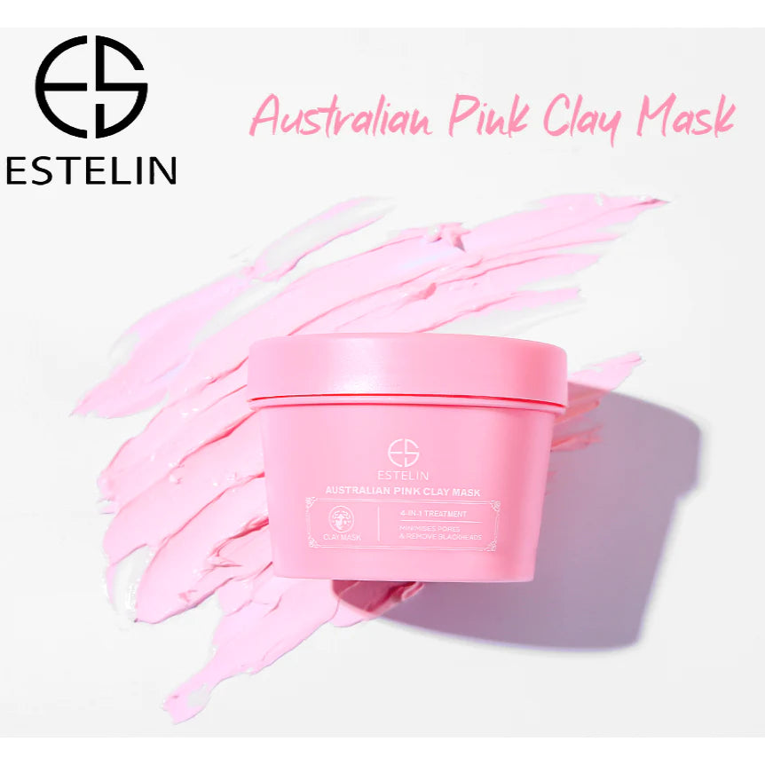 Estelin Australian Pink Clay Mask 4-In-1 Treatment ES-0023