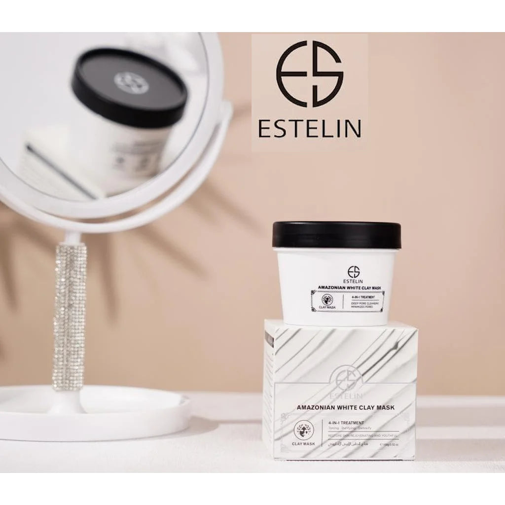Estelin Amazonian White Clay Mask 4-In-1 Treatment ES-0025