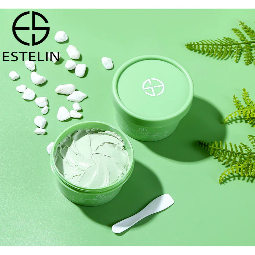 Estelin French Green Clay Mask 4-In-1 Treatment ES-0026