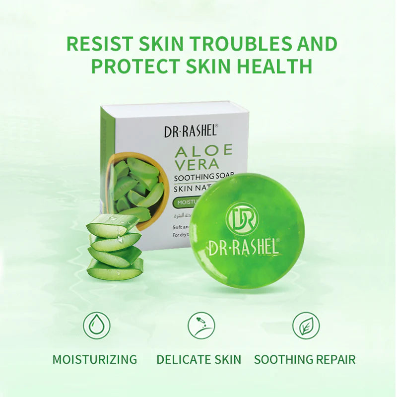 Dr.Rashel Aloe Vera Soothing Soap DRL-1612