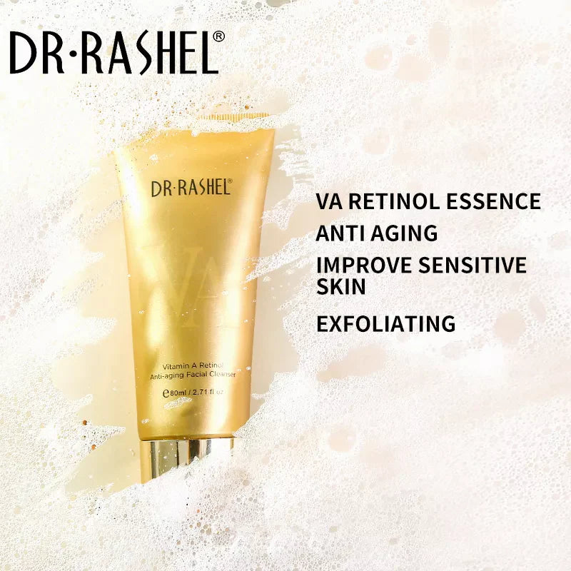 80ml Dr.Rashel Vitamin A Retinol Anti-Aging Facial Cleanser DRL-1618