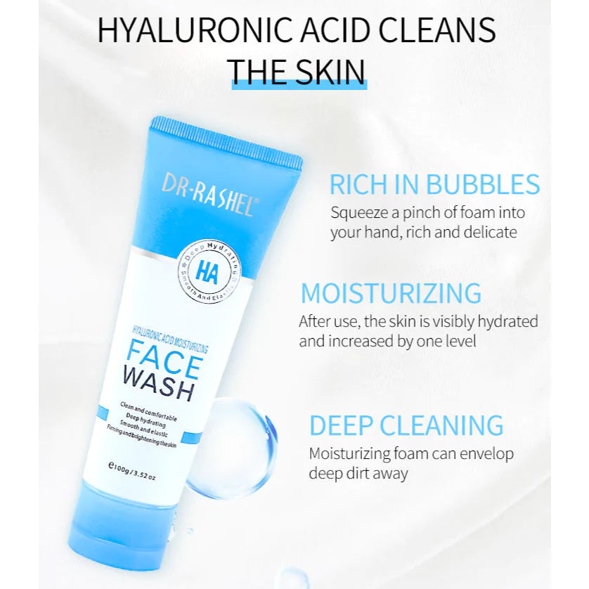Dr.Rashel Hyaluronic Acid Moisturizing Face Wash DRL-1635