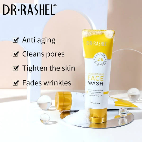 Dr.Rashel 24K Gold Anti-Aging Face Wash DRL-1636