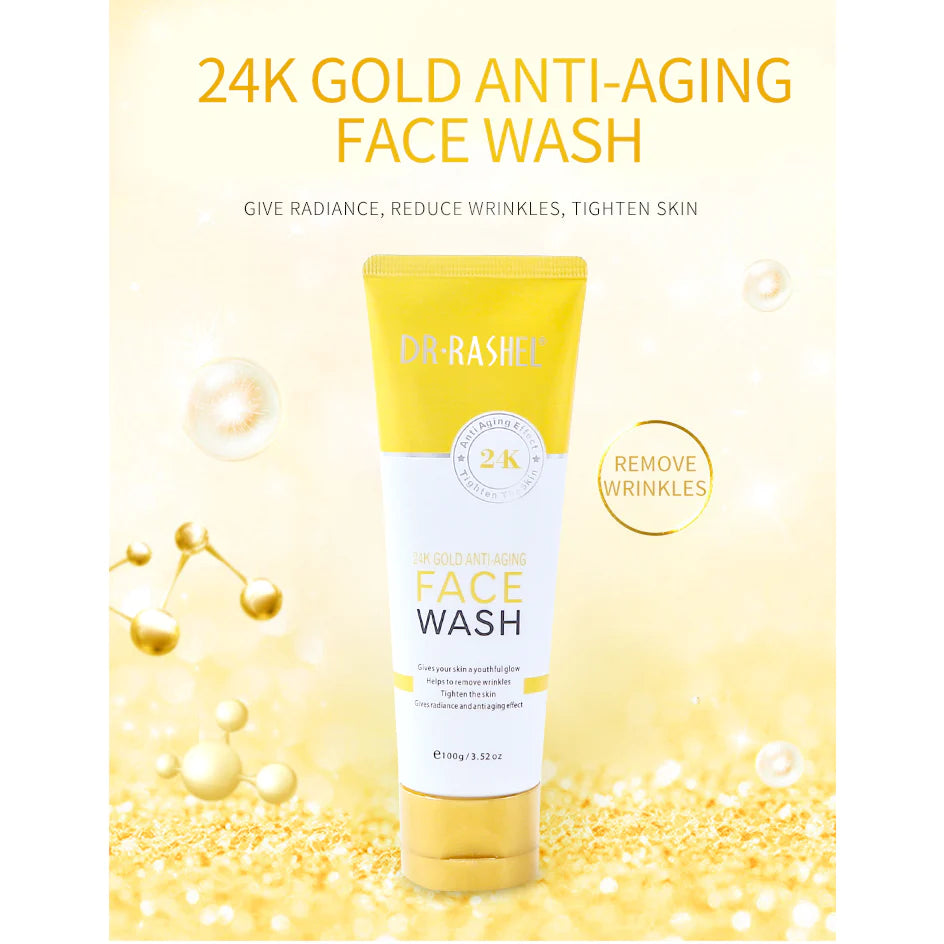 Dr.Rashel 24K Gold Anti-Aging Face Wash DRL-1636