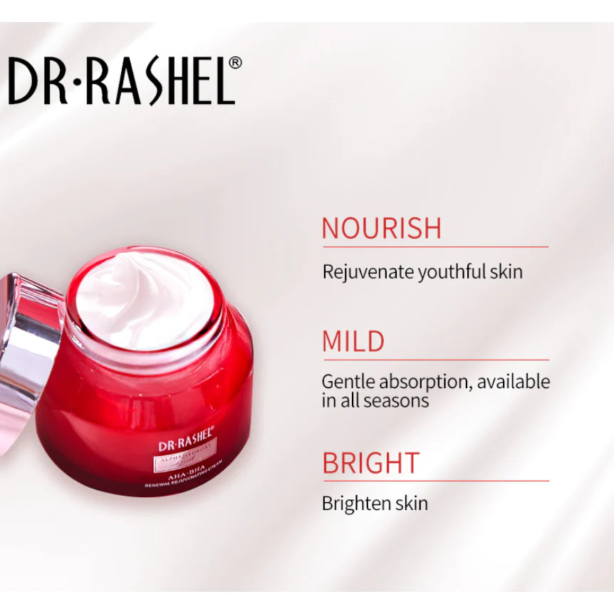 Dr.Rashel Alpha Hydroxy Acid AHA-BHA Renewal Rejuvenating Cream DRL-1649