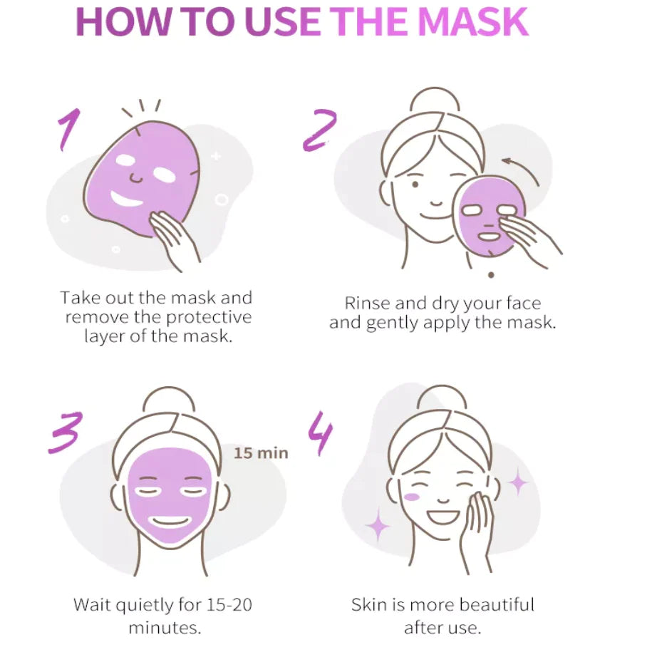 Dr.Rashel Vitamin E Hydrating Restoring Mask Pack Of 5 DRL-1660