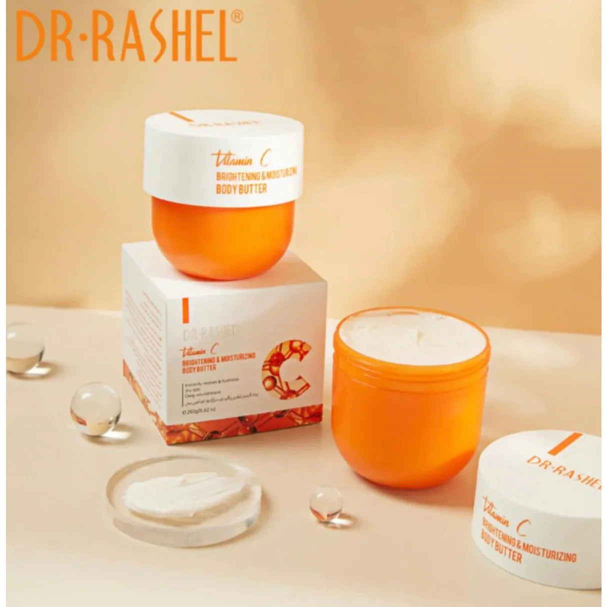 Dr.Rashel Vitamin C Brightening & Moisturizing Body Butter DRL-1689