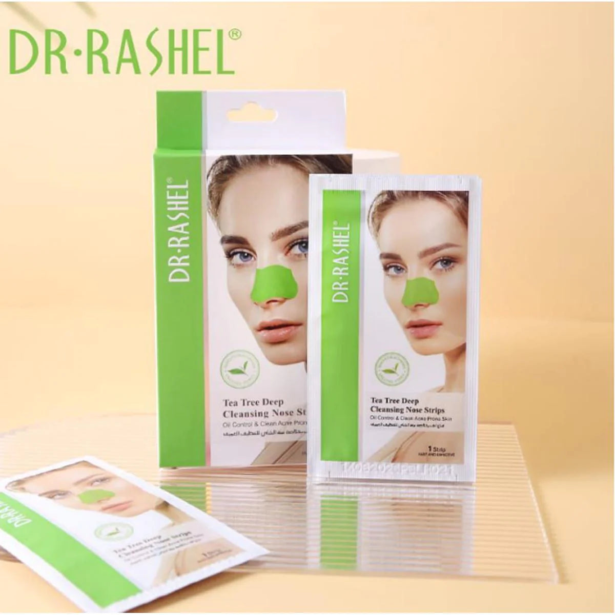 Dr.Rashel Tea Tree Deep Cleansing Nose Strips DRL-1704