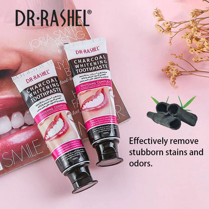 100ml Dr.Rashel Charcoal Whitening Toothpaste