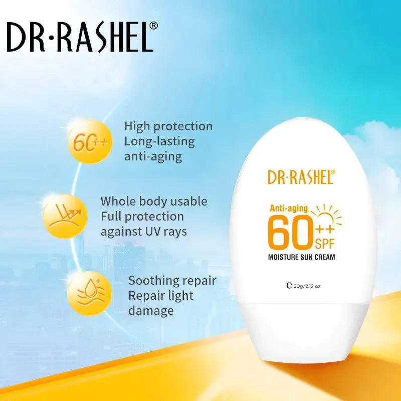Dr.Rashel Anti-Aging 60++SPF Moisture Sun Cream DRL-1651