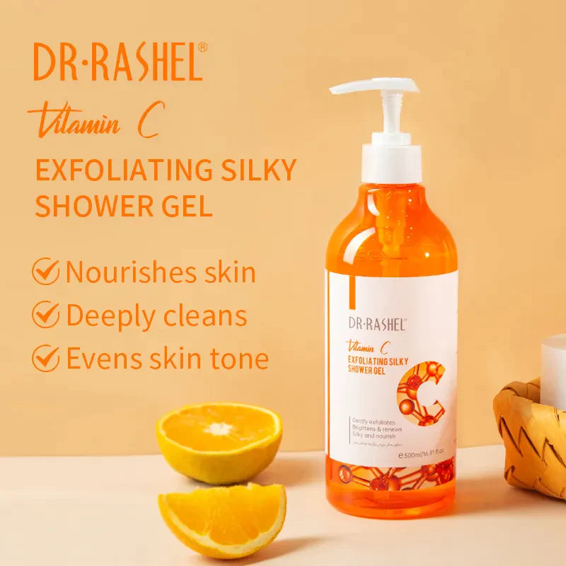 Dr.Rashel Vitamin C Exfoliating Silky Shower Gel DRL-1686