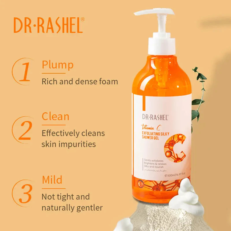 Dr.Rashel Vitamin C Exfoliating Silky Shower Gel DRL-1686