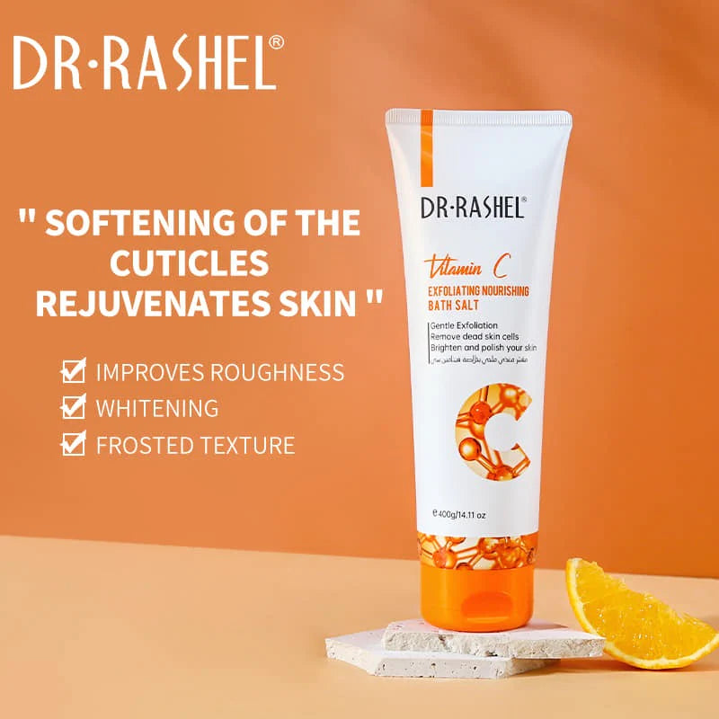 Dr.Rashel Vitamin C Exfoliating & Nourishing Body Cleansing 4 Piece Set DRL-1742