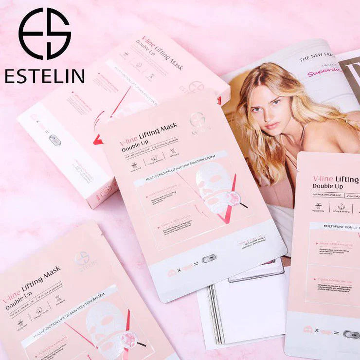 Estelin V-Line Lifting Mask Double Up Pack Of 3 ES-0075