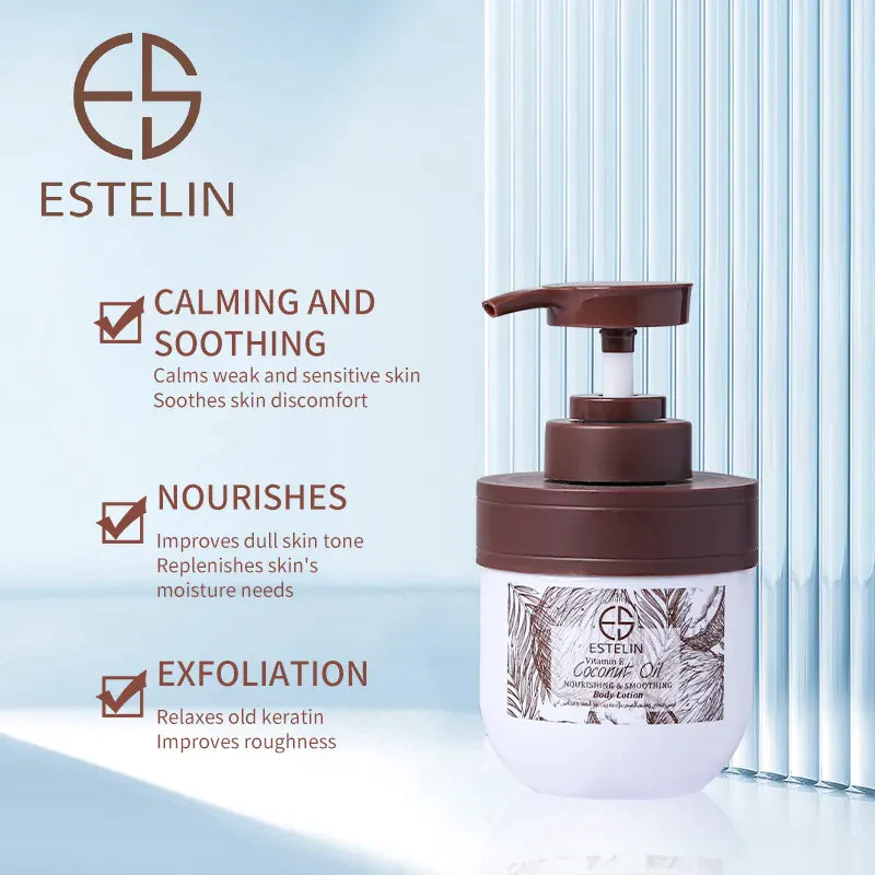 Estelin Vitamin E Coconut Oil Body Care 4 Piece Set ES-0140