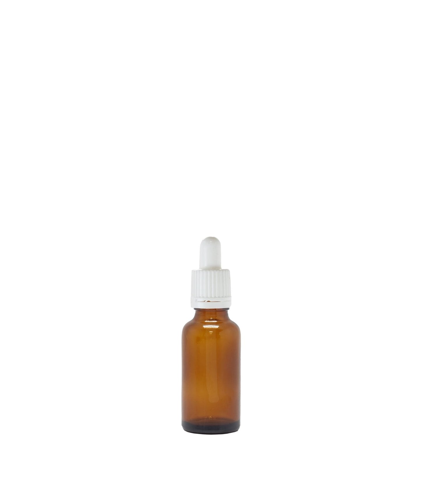 30ml Amber Glass Dropper Bottle With White Pipette Box Of 50 Units