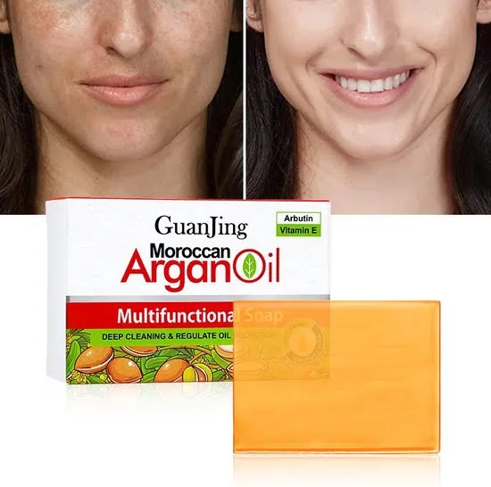 120g Moroccan Argan Oil Brightening Soap Pack Of 6