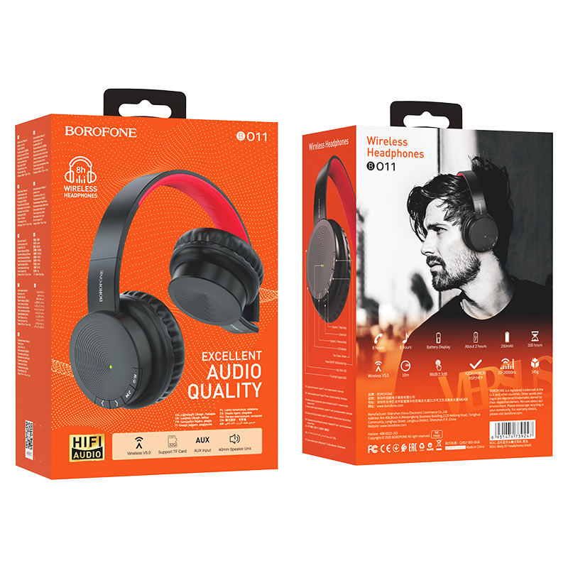 BOROFONE BO11 Wireless Headphones