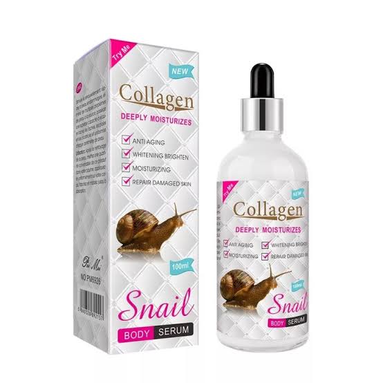 100ml Collagen Snail Moisturizing Body Serum Pack Of 6