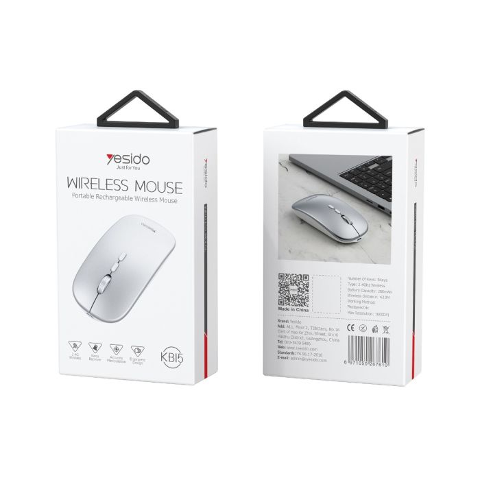 Yesido KB15 Rechargeable Wireless Mouse