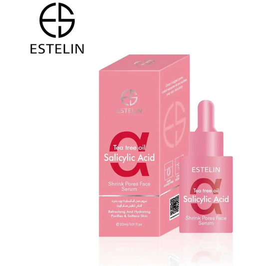 Estelin Tea Tree Oil Salicylic Acid Shrink Pores Face Serum ES-0084