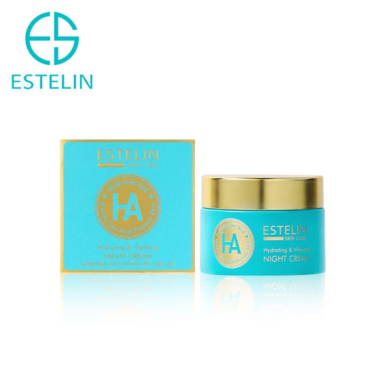 Estelin Hyaluronic acid hydrating & vitalizing night cream ES-0146