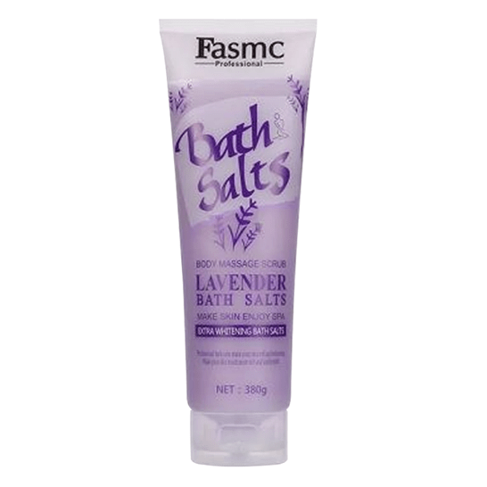 380g Fasmc Bath Salts Body Massage Scrub - Lavender