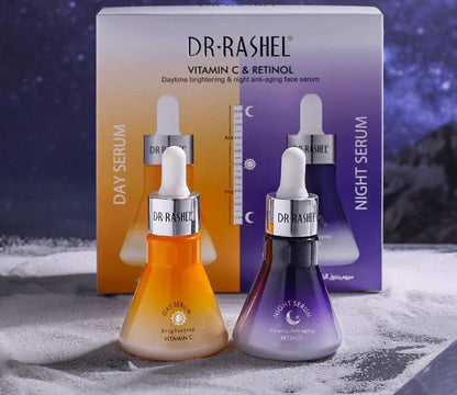 Dr.Rashel Brightening Anti Aging Day Serum And Night Serum DRL-1724