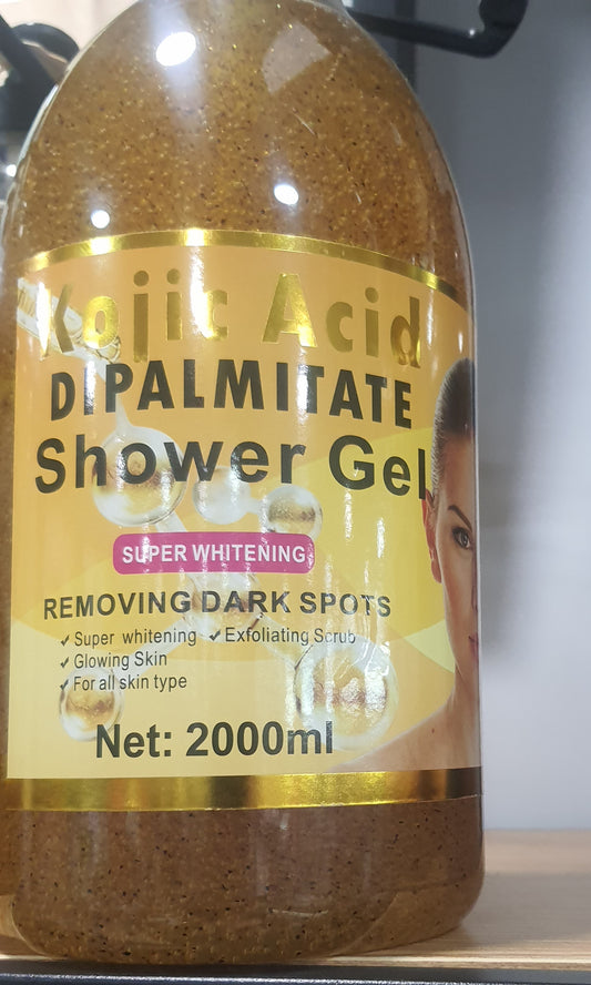 2Litres Kojic Acid Dipalmitate Super Whitening Shower Gel Pack Of 6