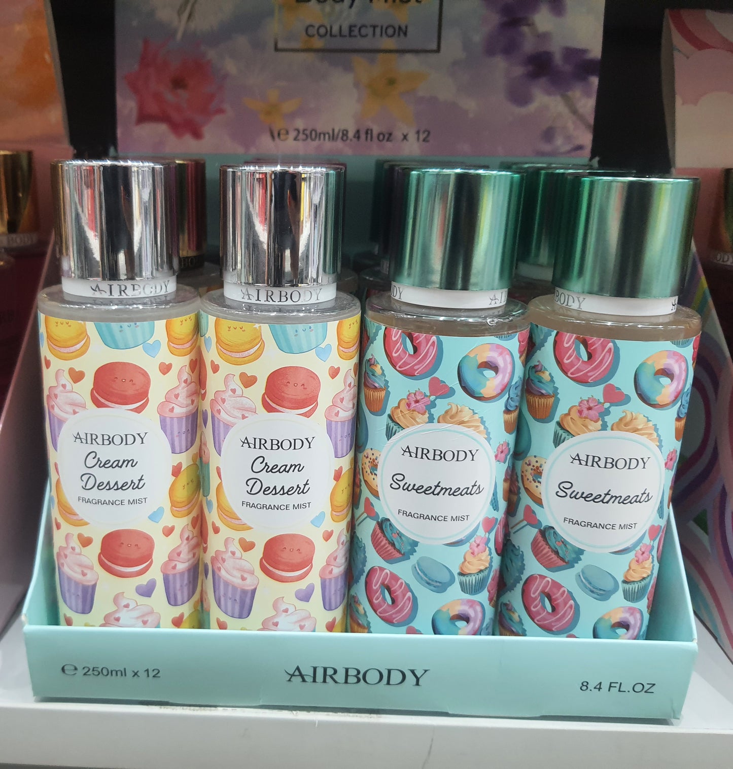 250ml Airbody Spray Body Mist Random Flavour