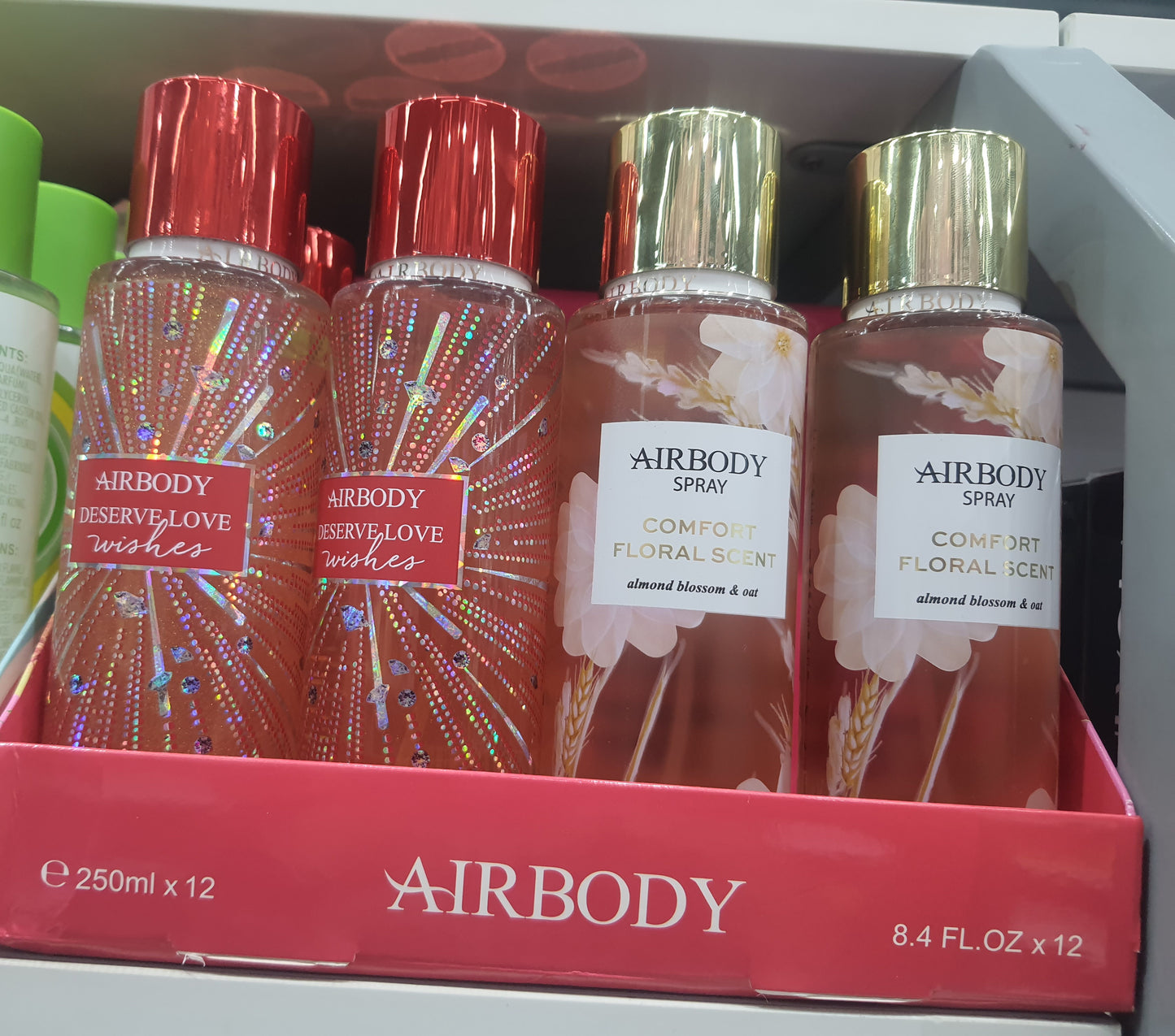 250ml Airbody Spray Body Mist Random Flavour