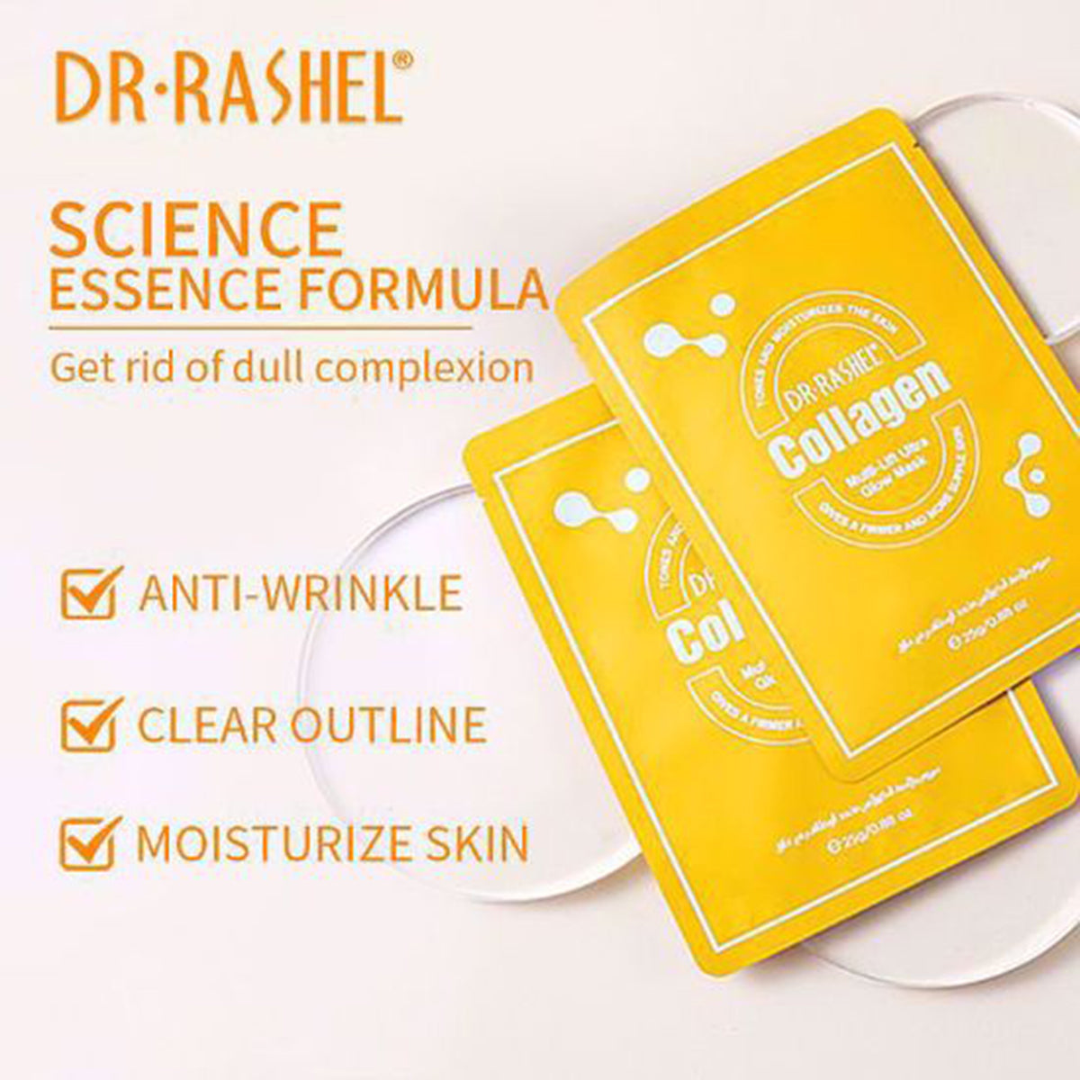 Dr.Rashel Collagen Multi-Lift Ultra Glow Mask 25g DRL-1684