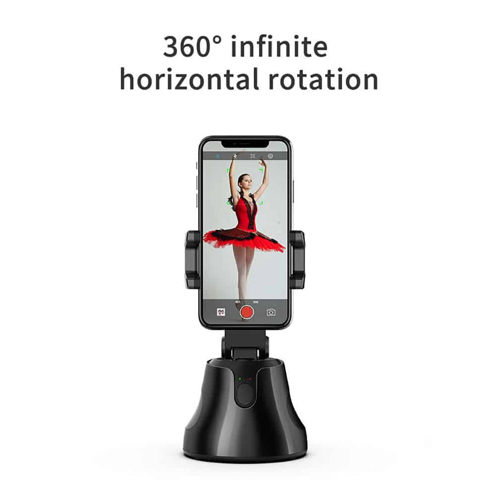 Automated Mobile Holder With Smart 360° Object & Face Tracking Technology