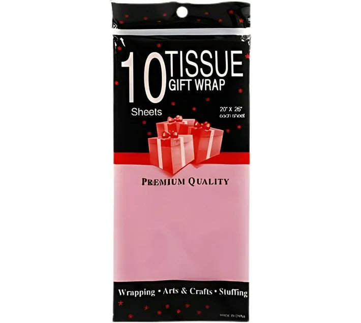 10 Pack Tissue Paper Gift Wrap